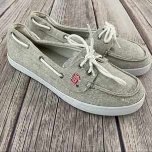 Women's Campus Cruzerz NC State Wolfpack Loafer Shoes Size 10.